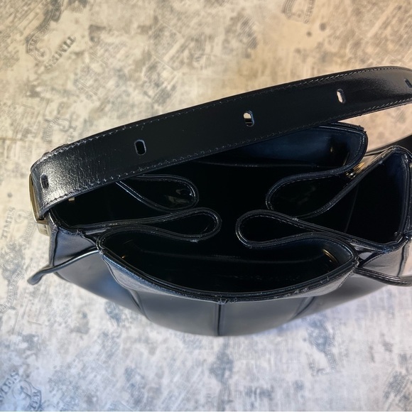 di Gregorio black leather  bucket bag - Picture 12 of 15